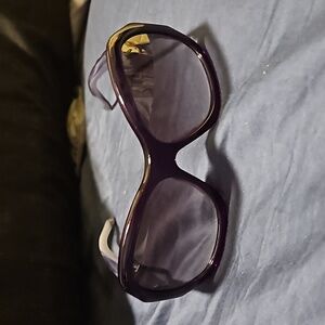 Versace navy blue sunglasses